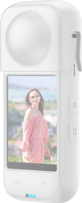 Kapele lente dhe mbrojtës silikoni Puluz PU985W, për Insta360 X4, transparente