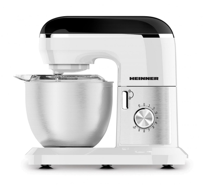 Mikser qëndror Heinner Stand Mixer 5ES, 1000W, enë 5L, argjendtë