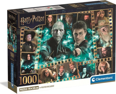 Puzzle Clementoni Harry Potter Special Series, 1000 copa, 70 x 50cm, shumëngjyrësh