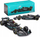 Maket makine Bburago F1 Mercedes W14 Hamilton, shkalla 1:24, me helmetë, shumëngjyrëshe