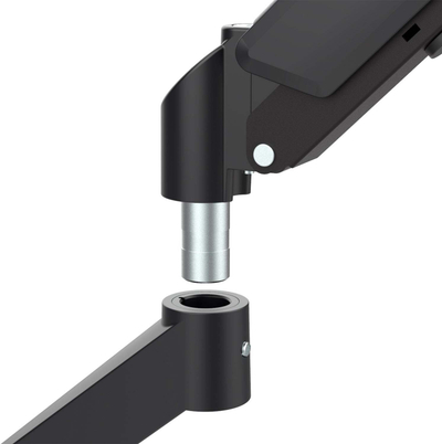 Mbajtës monitori Maclean MC-133, 17-32", gas spring, i zi
