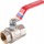 Rubinet sferik uji Ferro KFP3 F-POWER, 1\" FF, dorezë metalike, bronx