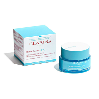 Krem për fytyrë Clarins SPF 15 Hydra Essentiel, 50 ml