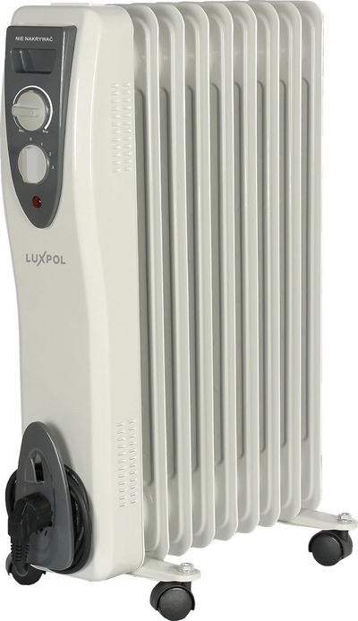Radiator me vaj Luxpol LGO-9, 2000W, 9 elemente, i bardhë