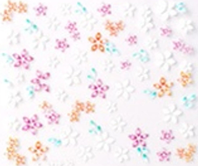Set manikyri për kalamaj Nail Making Set Stickers Tips Polishes, me llak thonjsh, me ngjitëse zbukuruese, shumëngjyrësh