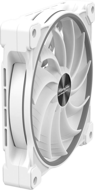 Ventilator për kompjuter Alpenfohn Wing Boost 3 ARGB, i bardhë