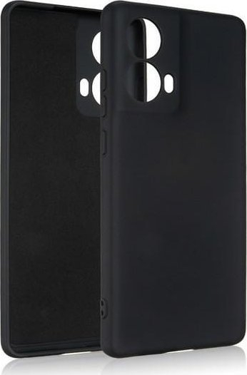Mbulesë silikoni Beline për Moto G85 5G, e zezë