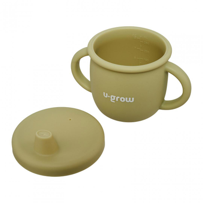 Set silikon për bebe, 3 pjesë, ngjyrë ulliri
