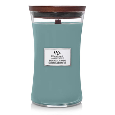Qiri aromatik WoodWick Evergreen Cashmere