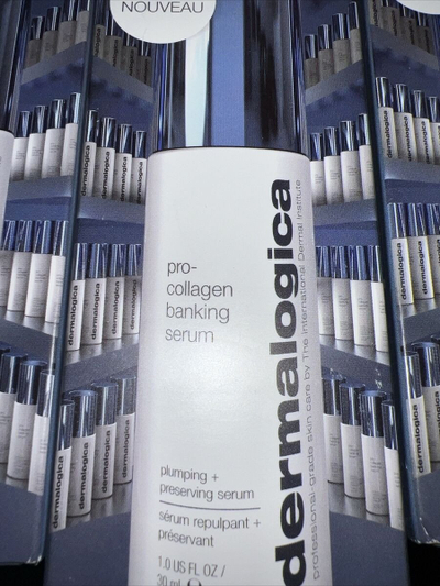 Serum fytyre Dermalogica Pro-collagen Banking, kundër rrudhave, i lagështueshëm