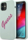 Mbulesë telefoni Guess GUHCP12SLSVSBF për iPhone 12 mini, silikon, blue fuchsia