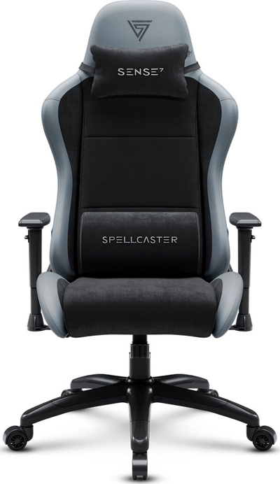 SENSE7 Spellcaster FUKU XL PU Фотел, Црно/Сиво