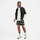 Pantallona të shkurtra Nike SPE+ AOP Flow Short DP, për meshkuj, me print, të zeza bardhë
