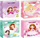 Qese dhurate W&amp;K Gift Bag JYWK077 M, 320x260x100mm, dizajn i përziere