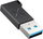 Adapter USB Unitek, USB A në USB C, 10 Gbps, i zi