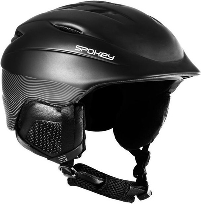 Helmetë Spokey Columbia, 54-58cm, e zezë