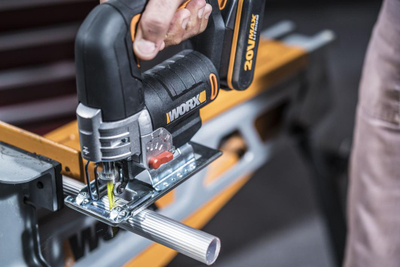 Sharra elektrike Worx WX543.9, 20V, 2600 rrotullime/min, pa bateri