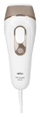 Epilator IPL Braun Silk Expert Pro 5 PL5356, për trup dhe fytyrë, i bardhë ari