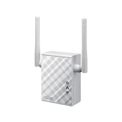 Zgjatues WiFi ASUS RP-N12, Wireless N300, 100 Mbit/s, i bardhë