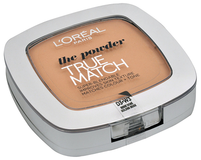Pudër për fytyrë Loreal Paris True Match, D3 - W3 Golden Beige 9 g