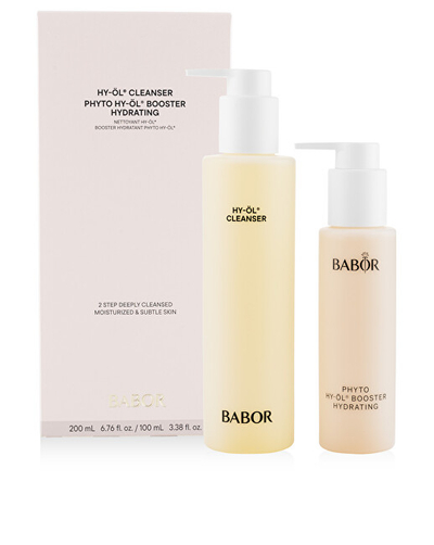 Set për kujdesin e lëkurës Babor HY-ÖL & Phyto Boost Hydrating Set Gift Set, pastrues vajor 200 ml + esencë pastrimi 100 ml