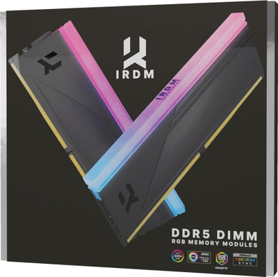 Memorie GoodRam IRDM RGB, DDR5, 32 GB, 6400 MHz, CL32, IRG-64D5L32S/32GDC