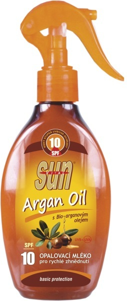 Spërkatës SUN Argan Oil SPF10, 200 ml