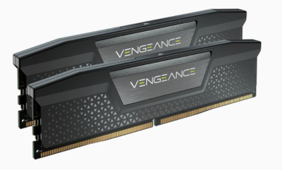 RAM Corsair Vengeance, 32GB DDR5, kit 2x16GB, e zezë