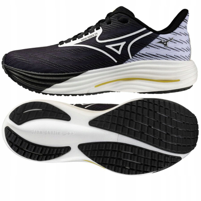Atlete vrapimi Mizuno Wave Rider 29, neutrale, nr 43, zi e bardhë