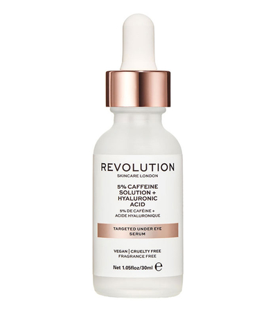 Serum për sy Revolution Skincare 5% Caffeine Solution + Hyaluronic Acid, 30 ml
