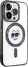 Futrollë Karl Lagerfeld KLHMP15LHCHNOTK për iPhone 15 Pro 6.1", transparente, MagSafe