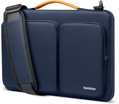 Çantë tomtoc Messenger për MacBook Pro 2019 16", e kaltër