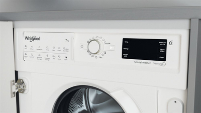 Lavatriçe e integrueshme Whirlpool BI WDWG 751482 EU N, 7kg, e bardhë