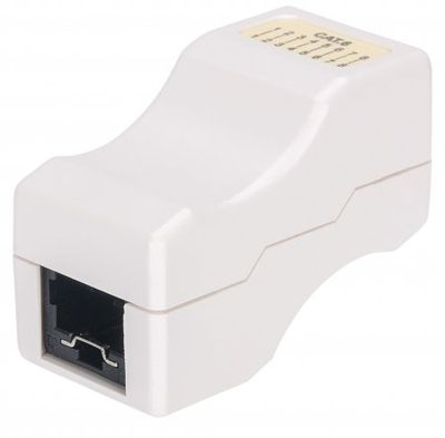 Adapter rrjeti Intellinet Network Solutions 790727, Cat6, me bllokues, i bardhë