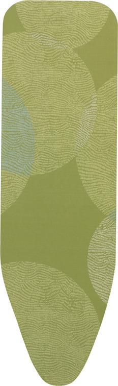 Mbulesë dërrase hekuri Brabantia Size B Calm Rustle, 49 x 15", 100% pambuk, jeshile