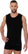 Maicë e brendshme për meshkuj Brubeck Comfort Cotton, M, e zezë