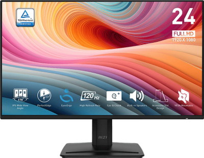 Monitor MSI PRO MP242A E2, 23.8", IPS, Full HD, i zi