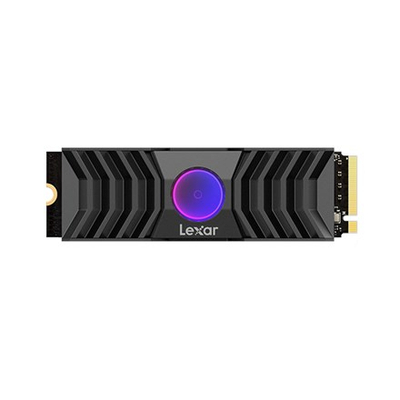 SSD Lexar NM1090, 2TB, NVMe PCIe 5.0 M.2, me heatsink RGB