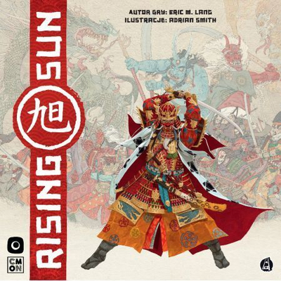 Lojë tavoline Rising Sun, strategji, mitologji japoneze, shumëngjyrëshe