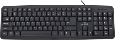 Esperanza Titanum TK-101 USB тастатура, црна