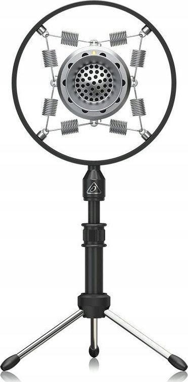 Mikrofon USB kondensator Behringer 0507-AAP86-001, me tripod tavoline, i zi krom