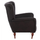 Kolltuk chesterfield PU 87×88×100 cm (HM9217.03), kaftë