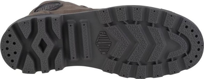 Atlete të larta Palladium Pampa Hi Zip W WL 95982-055-M, lëkurë natyrale, taban gome, gri e çelët