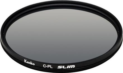 Поларизациски филтер Kenko SMART C PL, 46mm, тенка рамка, црн