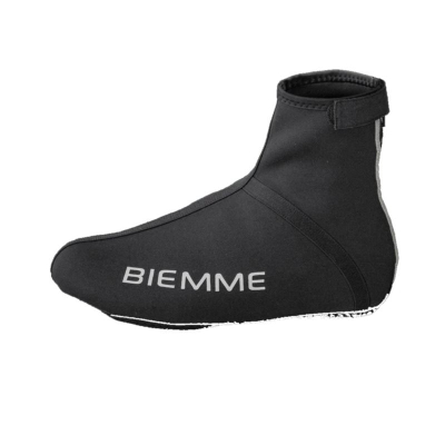 Mbulues këpucësh çiklizmi Biemme Neoprene, madhësia XL, reflektues, të zinj