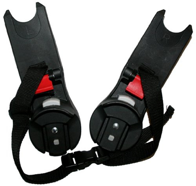 Adapter karroce Baby Jogger Maxi Cosi Select Premier Lux, komplet, i zi