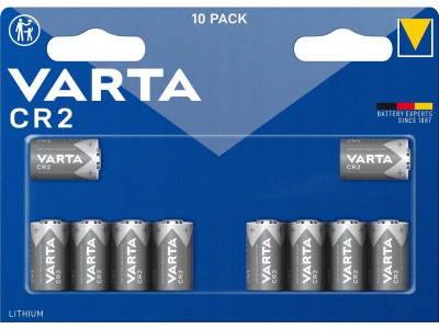 Bateri litiumi për kamera Varta 6206301461 CR2, 880mAh, 3V, set me 10 copa