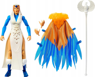 Figurinë aksioni Mattel Masters of the Universe Revelation Sorceress, 18 cm, 30 pika lëvizje, shumëngjyrëshe