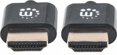 Кабел HDMI Манхатан 394352, 1m, 4K 60Hz, црн