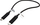 Kabllo Roline USB Cable microUSB - microUSB, 0.3m, e zezë